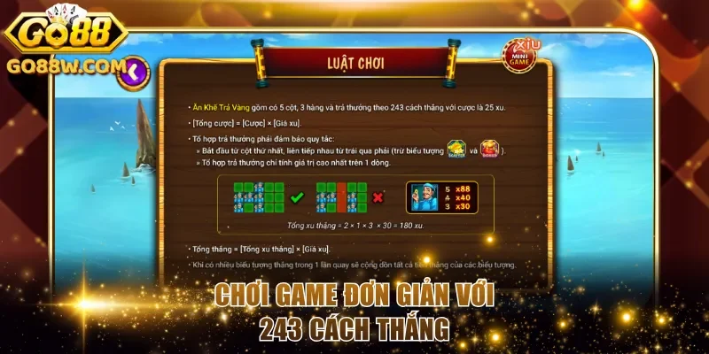 Chơi game đơn giản với 243 cách thắng